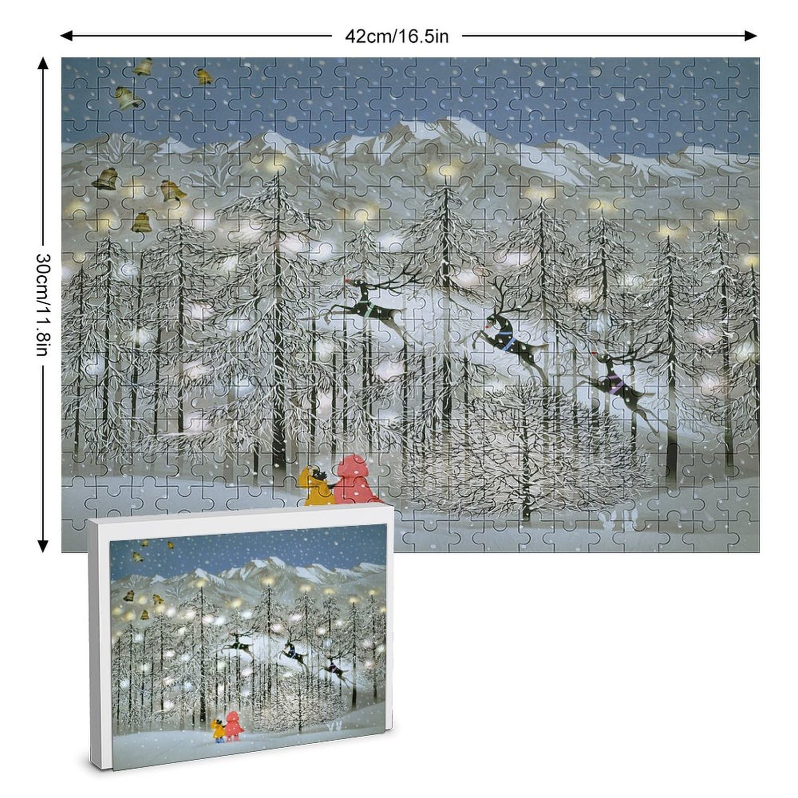 Amazon | 藤城清治 クリスマスの夢 ジグソーパズル 誕生日プレゼント